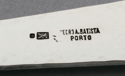 Portuguese Silver Arts and Crafts Spoon - Pedro A Batista